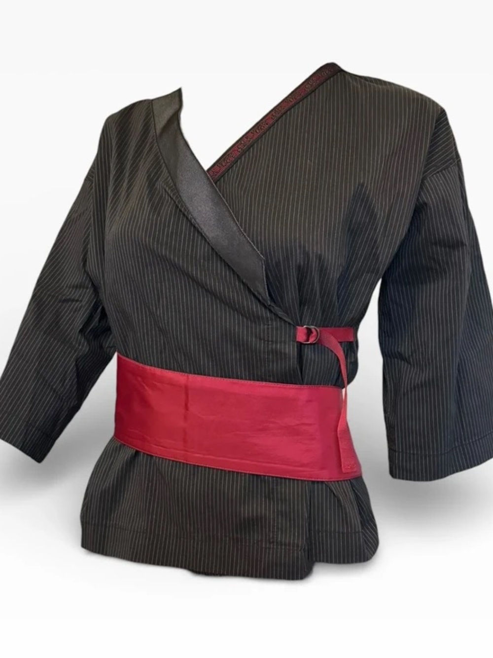 Rare Vintage Cop Copine Kimono With Reversible Belt Y2K